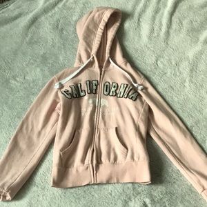 California zip up hoodie